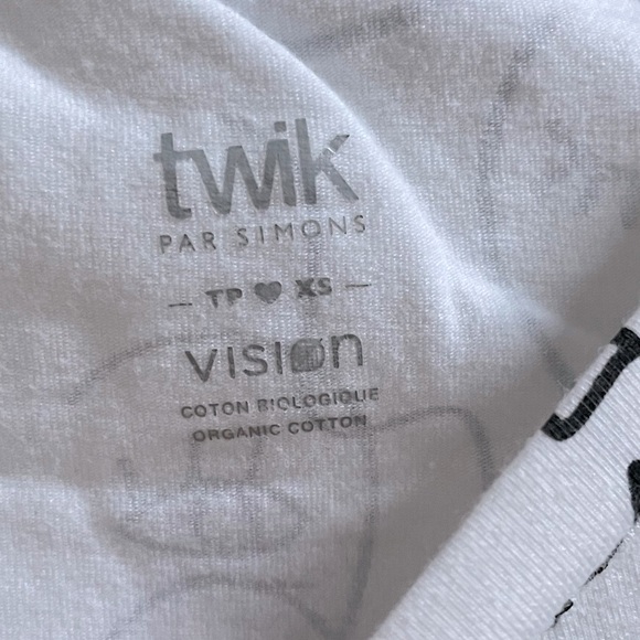Twik par Simon Vision T-Shirt white Organic cotton - Picture 6 of 6